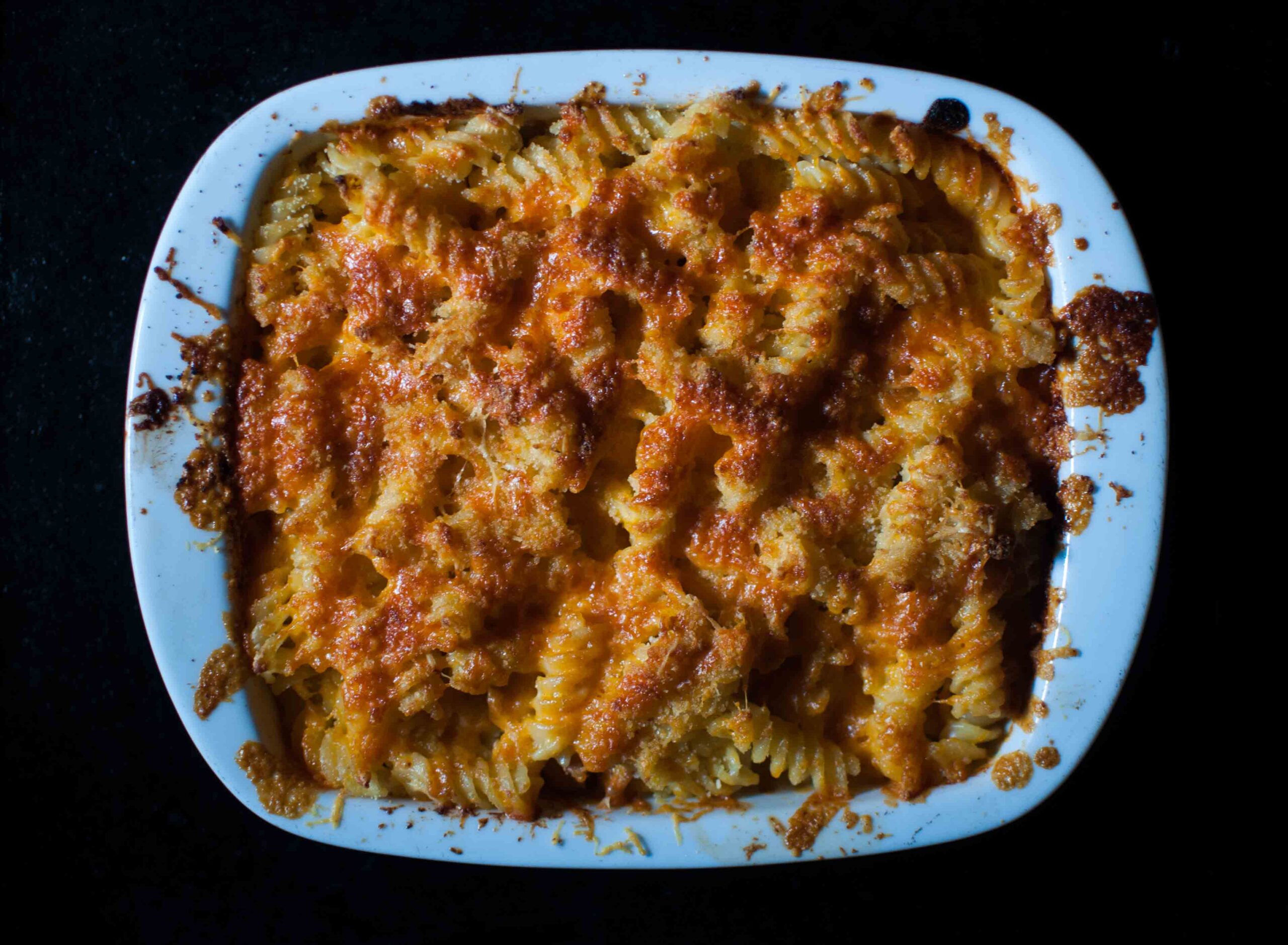 pasta bake in tray