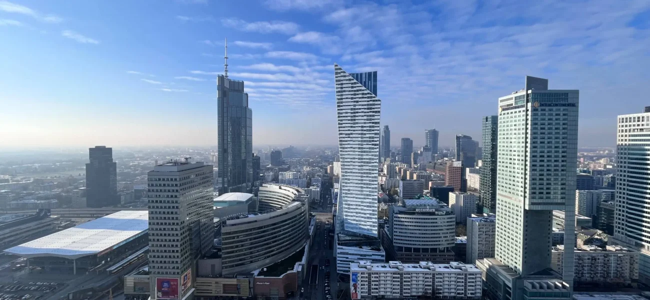 warsaw skyline